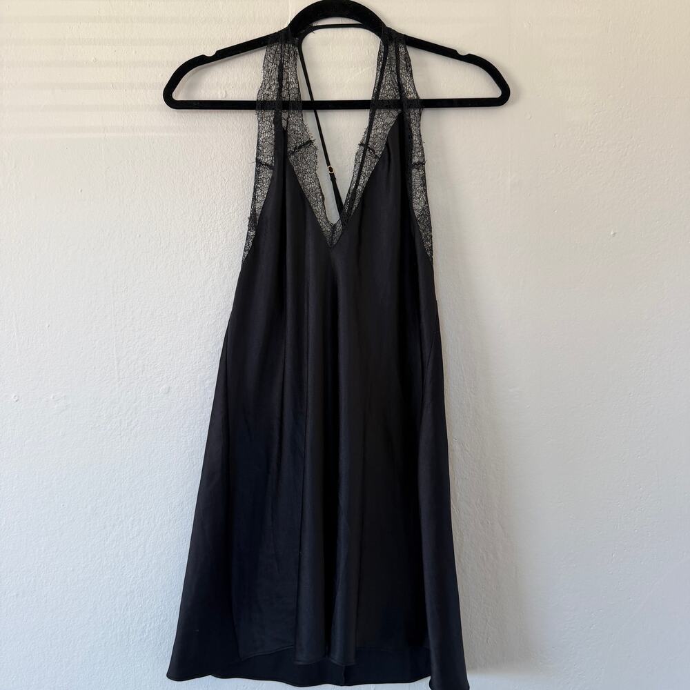 Victoria's Secret lace cross back slip lingerie